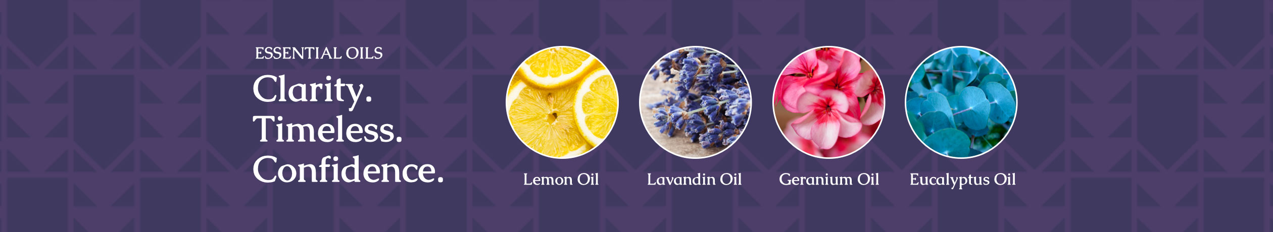 Lavender Cedar Leaf uses ingredients like Lemon Oil, Lavender Oil, Geranium Oil, Eucalyptus Oil and can be described as clarity, timeless, and confidence.