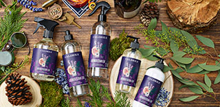 Lavender Cedar Leaf style image
