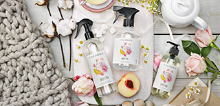 Sweet Pea Fabric Softener, Plant-Based Laundry Detergent & Fabric Softener, Signature Home Scents